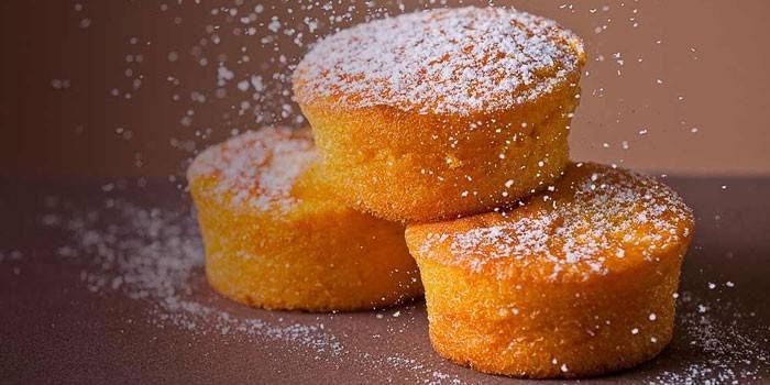 Muffins em pó