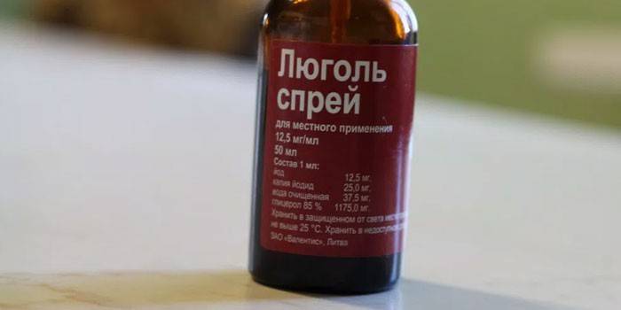 Spray Lugol