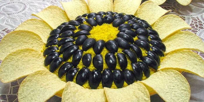 Ensalada de girasol