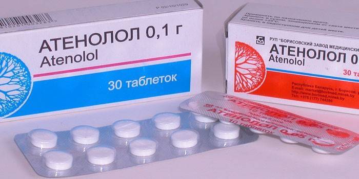 Atenolol tablety