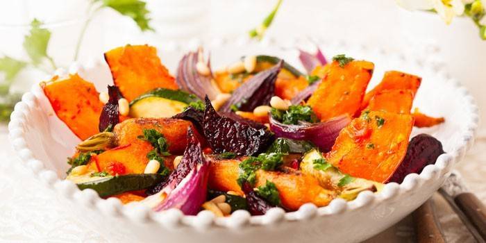 Verduras al horno