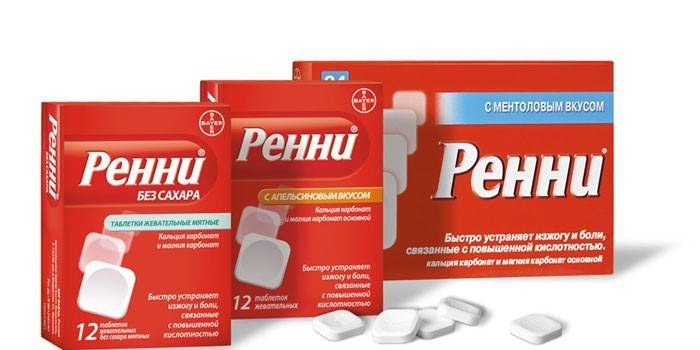 Pastillas Rennie