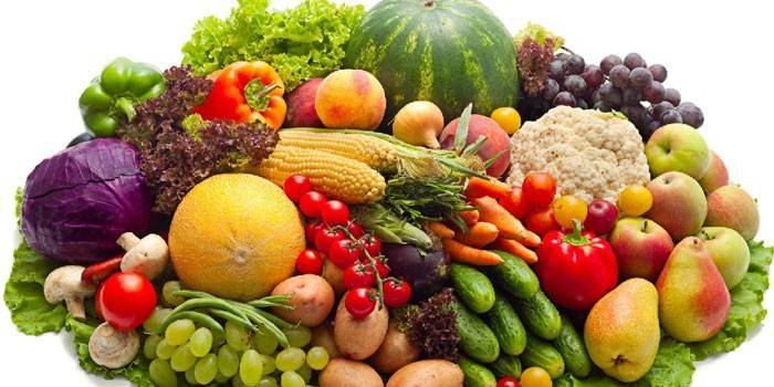 Frutas e vegetais