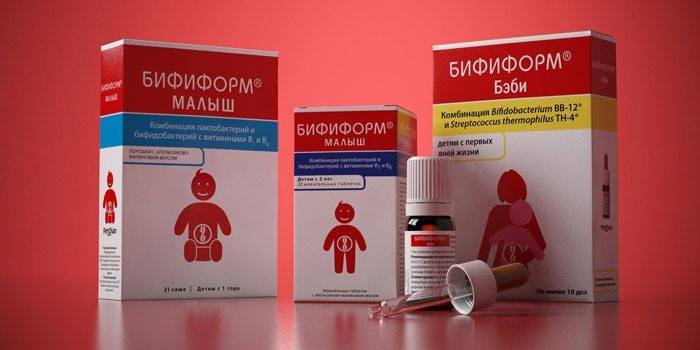 Preparações Bifiform Baby and Kid