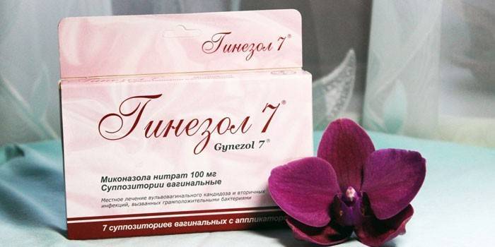 Vaginálne čapíky Ginesol 7