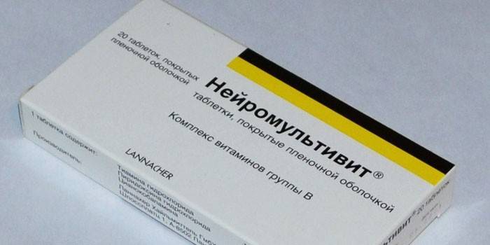 Pakowanie tabletek Neuromultivit