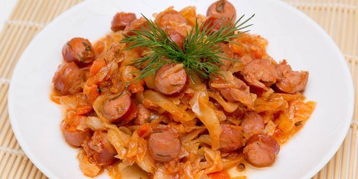 Z kiełbaskami