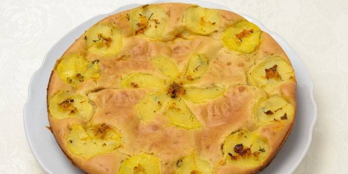 Pastel de papa kéfir