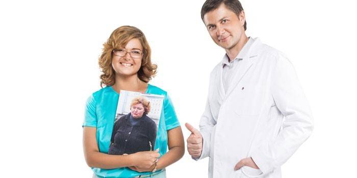Dr. Gavrilov e uma mulher mais magra