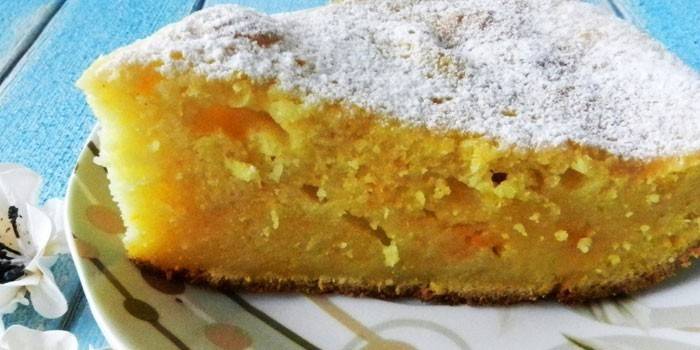 Torta de Abóbora com Maçã
