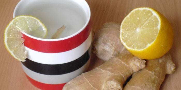 Ginger & Lemon Drink