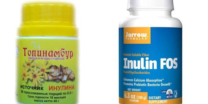 Comprimidos de inulina