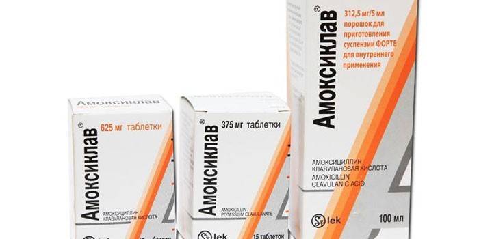 A droga amoxiclav