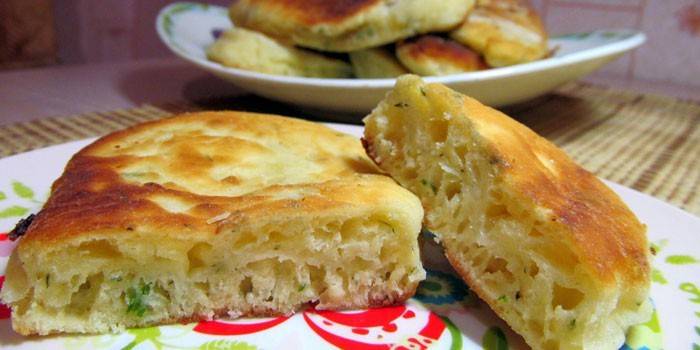 Tortilhas com Verdes
