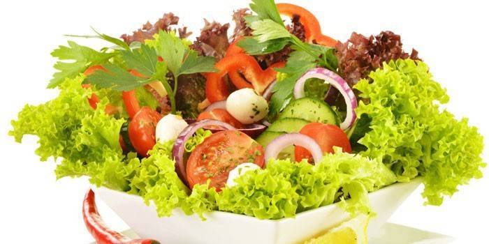 Ensalada de verduras
