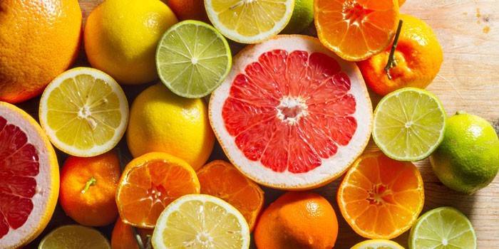 Frutas cítricas