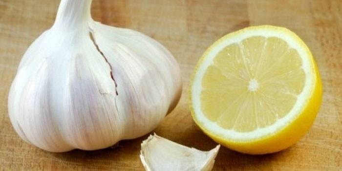 Ajo y limón