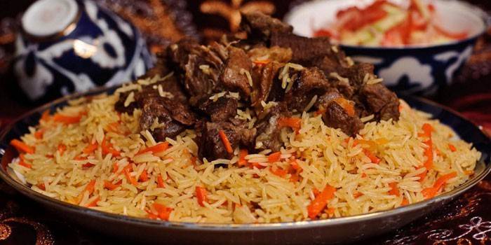 Pilaf de cordero clásico