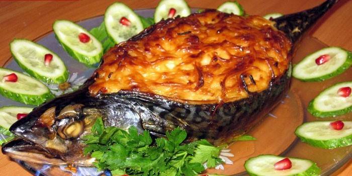Caballa Rellena de Patata