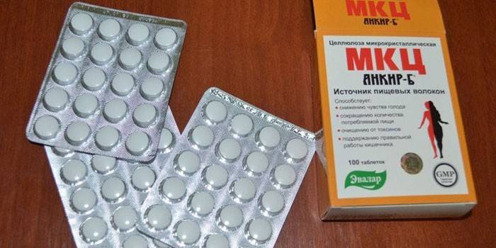 Comprimidos de microcelulose