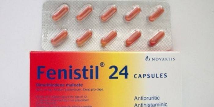 Fenistil 24 comprimidos