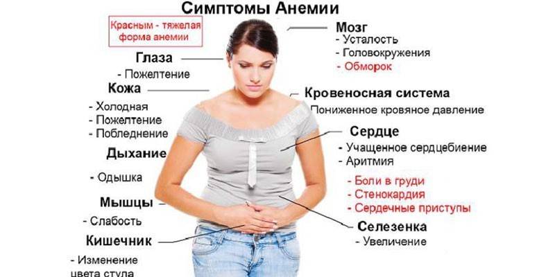 Sintomas de anemia