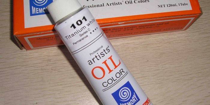 Tubo de pintura al óleo ACEITE DE ARTISTA