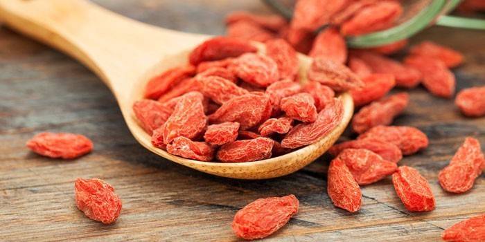 Sušené bobule goji