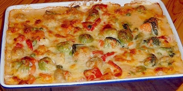 Cazuela de verduras