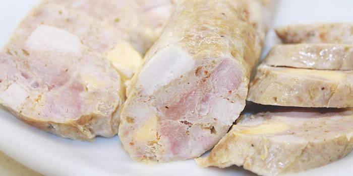 Chorizo ​​casero picado