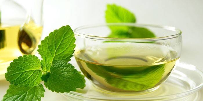 Infusión de menta