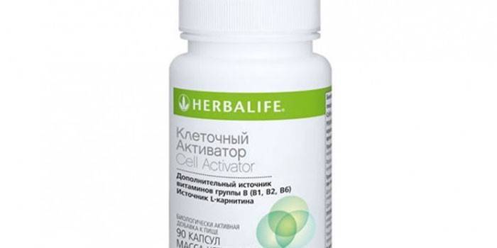 Herbalife activador de células en un frasco