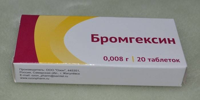 Tabletki bromoheksyny