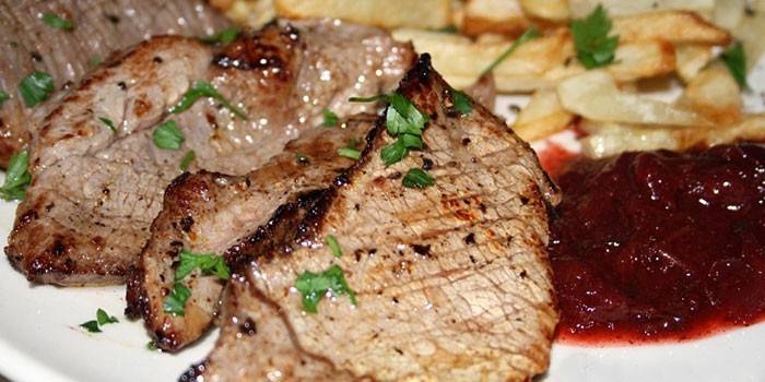 Escalope de Cerdo al Horno