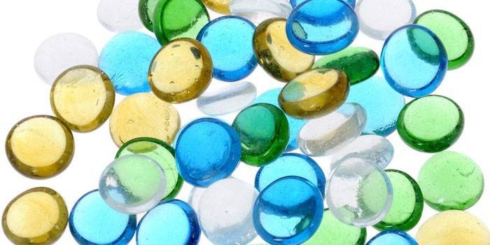 Ozdobné sklenené gule pre akvárium Aqua Marbles Drops, BARBUS