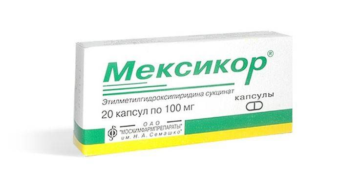 Mexické tablety v balení