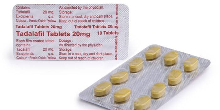 Tadalafil narkotyków