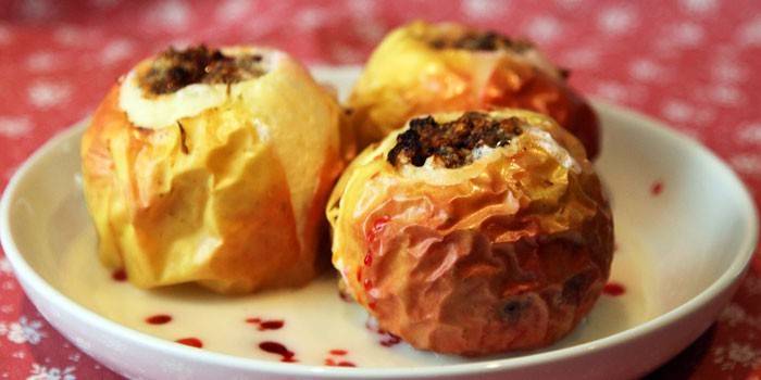 Manzanas al horno