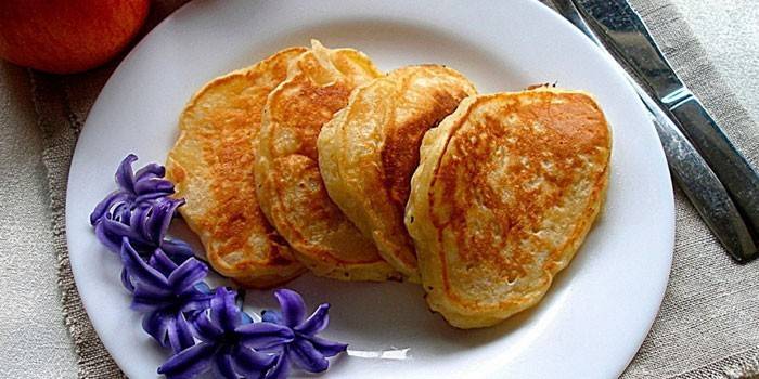 Buñuelos en un plato