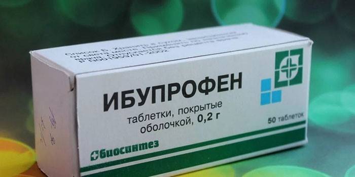 Tabletas de ibuprofeno
