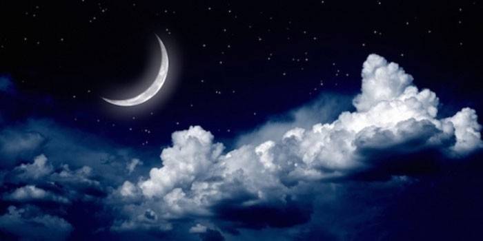 A crescente lua