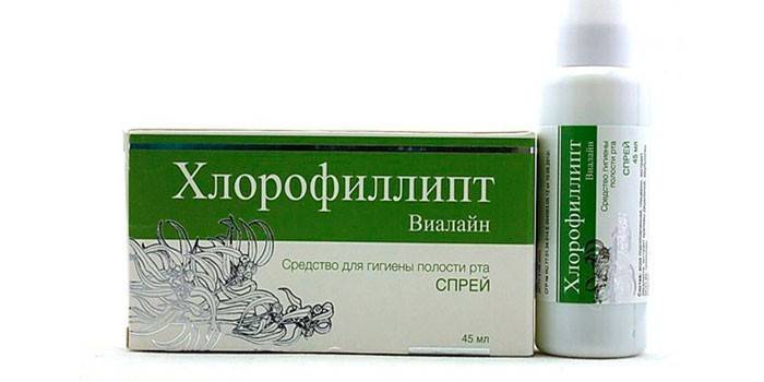 Pakiet aerozolu chlorofilu