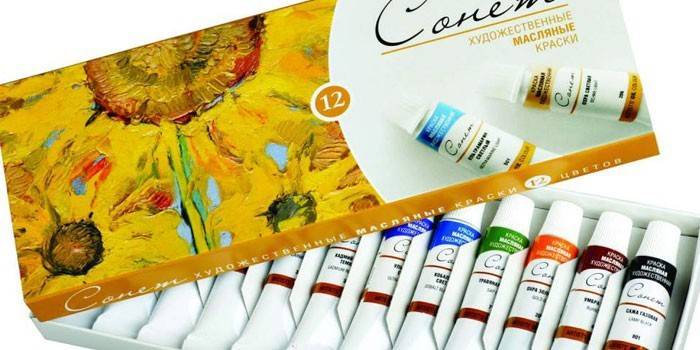Soneto Artístico Pinturas Al Óleo
