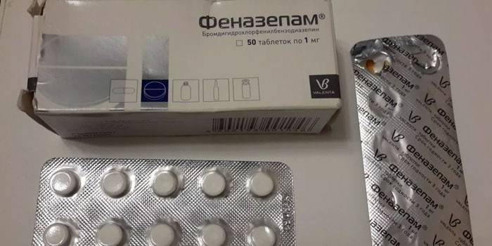 Comprimidos de Phenazepam