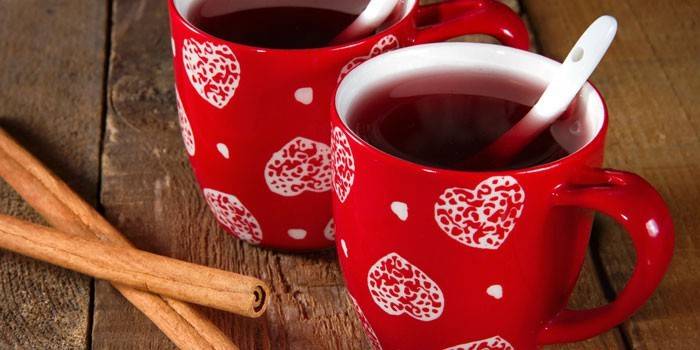 Té de cáscara de granada