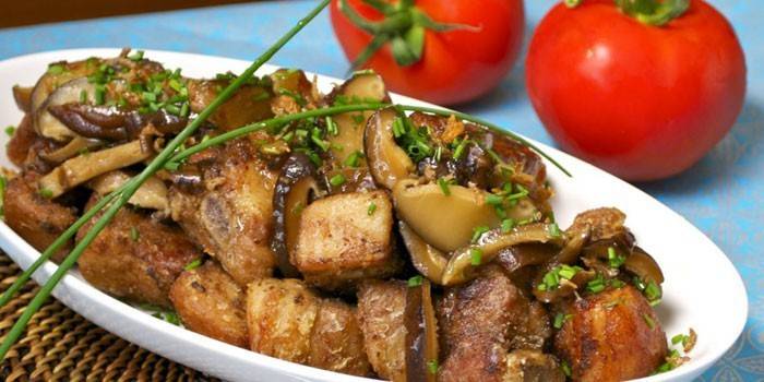 Carne de cogumelo
