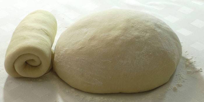 Dos rebanadas de crema de levadura
