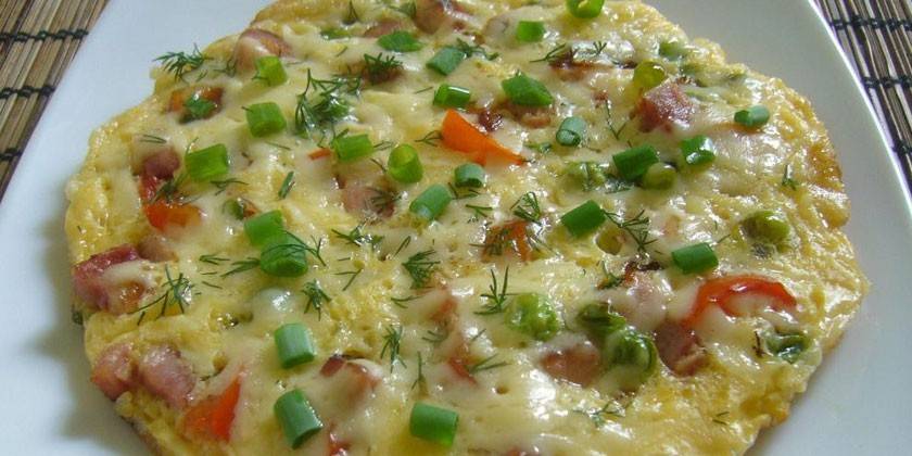 Omeleta pizza