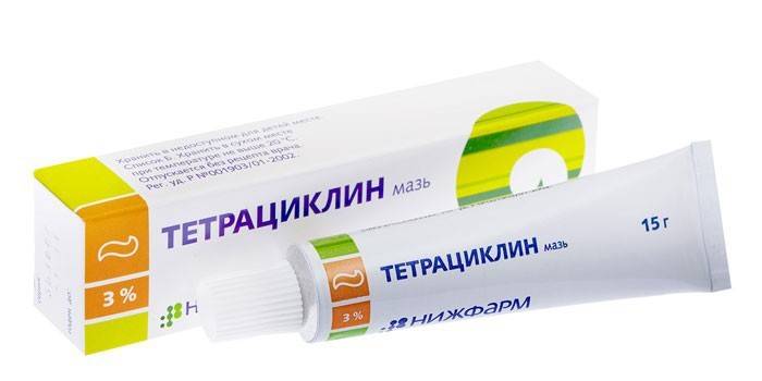 Pomada de tetraciclina