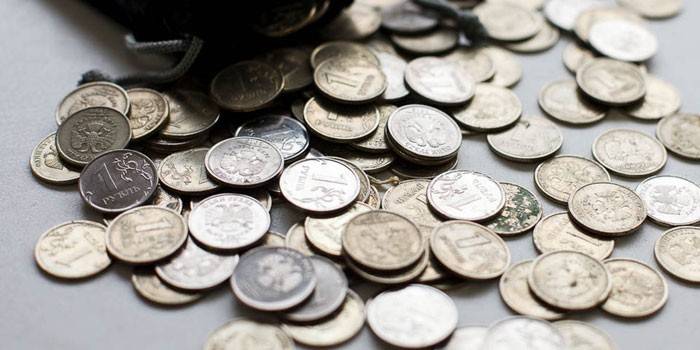 Moedas de metal